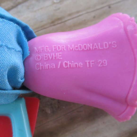 Vintage Keychain Nickelodeon 90's Doug Patty Mayonnaise McDonald's Key Ring - Picture 3 of 3